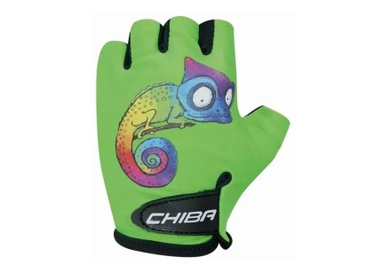 Cyklistické rukavice pro děti COOL Kids Chameleon - S