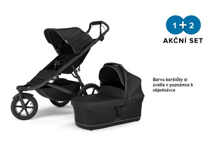 Thule Urban Glide 3 Black - MB + hluboká korba (libovolná barva) NEW