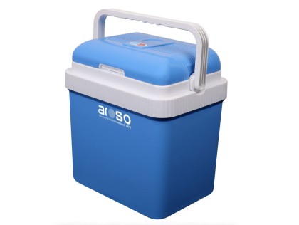 Autochladnička / lednice / chladící box do auta Aroso 12/24/230V 24l s ohřevem potravin
