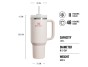 STANLEY Quencher H2.O FlowState Tumbler 1180 ml Rose Quartz 2.0