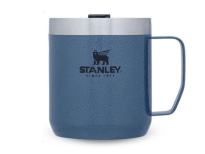 STANLEY Camp mug 350ml Hammertone Lake modrá